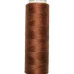 Nähmaschinen Nähgarn 100 m Polyester UNIPOLY 14x2 braun (0727)