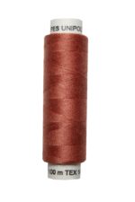 Nähmaschinen Nähgarn 100 m Polyester UNIPOLY 14x2 braun (0734)