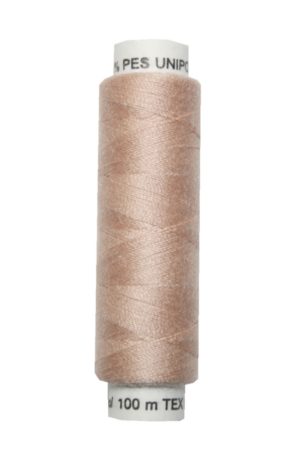 Nähmaschinen Nähgarn 100 m Polyester UNIPOLY 14x2 hellbraun (0740)
