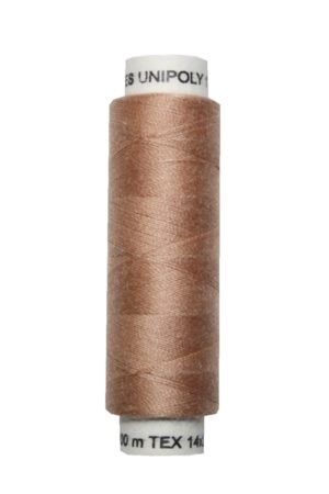 Nähmaschinen Nähgarn 100 m Polyester UNIPOLY 14x2 braun (0741)