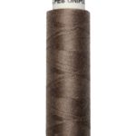 Nähmaschinen Nähgarn 100 m Polyester UNIPOLY 14x2 braun (0745)
