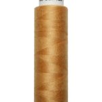 Nähmaschinen Nähgarn 100 m Polyester UNIPOLY 14x2 gold sand (0763)