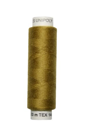 Nähmaschinen Nähgarn 100 m Polyester UNIPOLY 14x2 oliv (0766)