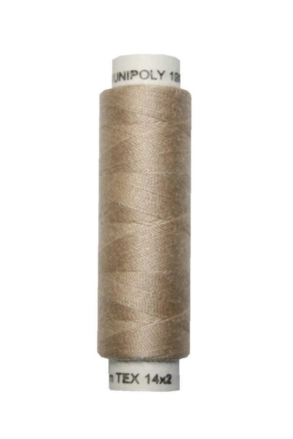 nahmaschinen-nahgarn-100-m-polyester-unipoly-14x2-beige-0770 Nähmaschinen Nähgarn 100 m Polyester UNIPOLY 14x2 beige (0770)
