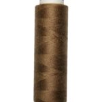 Nähmaschinen Nähgarn 100 m Polyester UNIPOLY 14x2 braun (0773)