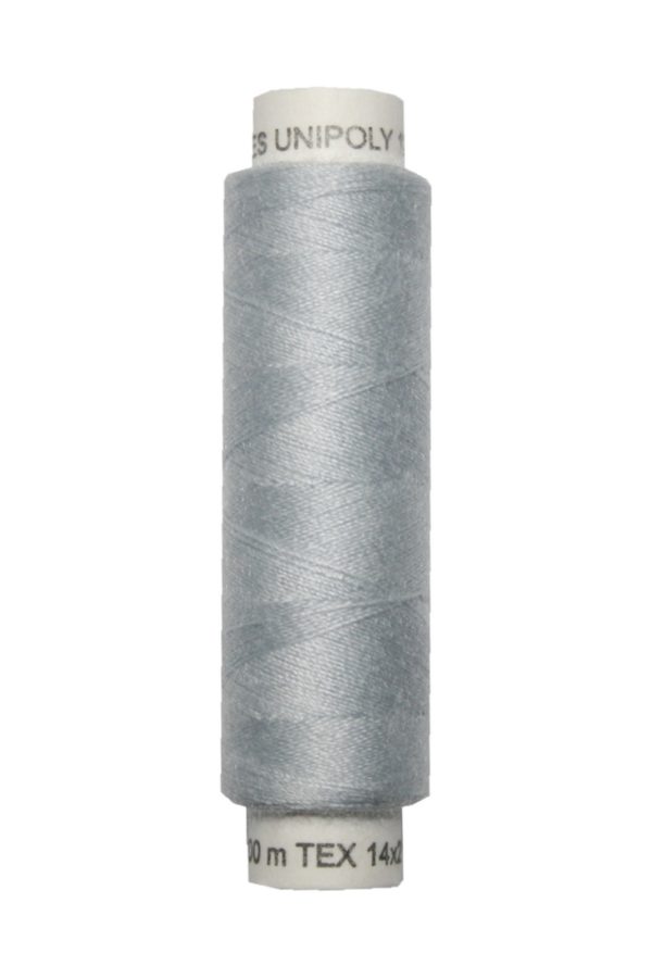 nahmaschinen-nahgarn-100-m-polyester-unipoly-14x2-silbergrau-0850 Nähmaschinen Nähgarn 100 m Polyester UNIPOLY 14x2 silbergrau (0850)