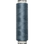 Nähmaschinen Nähgarn 100 m Polyester UNIPOLY 14x2 grau (0854)