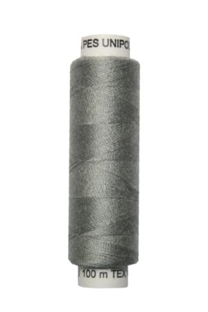 Nähmaschinen Nähgarn 100 m Polyester UNIPOLY 14x2 grau (0864)