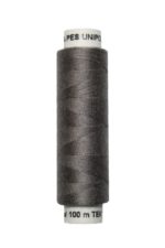 Nähmaschinen Nähgarn 100 m Polyester UNIPOLY 14x2 anthrazit (0877)