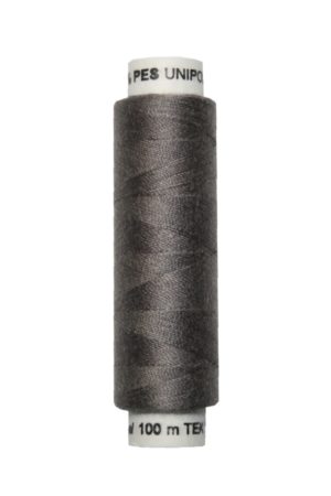 Nähmaschinen Nähgarn 100 m Polyester UNIPOLY 14x2 anthrazit (0877)