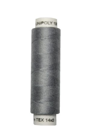 Nähmaschinen Nähgarn 100 m Polyester UNIPOLY 14x2 grau (0885)