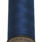 Nähmaschinen Nähgarn Polyester 40/2 dunkelblau 200 m (1027)