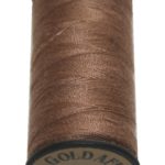 Nähmaschinen Nähgarn Polyester 40/2 braun 200 m (1039)