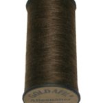 Nähmaschinen Nähgarn Polyester Ne 40/2 dunkelbraun 200 m (1042)