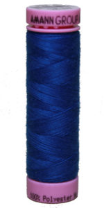 Zwirn 100 % Polyester ASPO PES 120 Amann blau 100 m (0024)