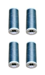Nähmaschinen Nähgarn 400m 4 x 100m Polyester 40/2 grau (1011)