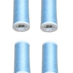 Nähmaschinen Nähgarn 400m 4 x 100m Polyester 40/2 hellblau (1017)