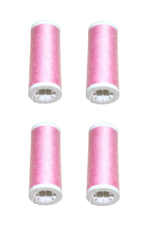 Nähmaschinen Nähgarn 400 m 4 x 100 m Polyester 40/2 rosa (1061)