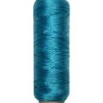 Sattlergarn Zwirn 14x2x3 Polyester 50 m türkis Ø 0,3mm (0016)