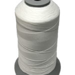 Sattlergarn Zwirn 14x2x3 Polyester 1000m weiß Ø 0,3mm (5001)