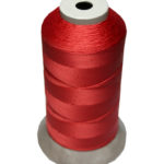 Sattlergarn Zwirn 14x2x3 Polyester 1000m rot Ø 0,3mm (5005)