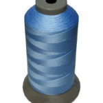 Sattlergarn Zwirn 14x2x3 Polyester 1000m hellblau Ø 0,3mm (5029)