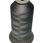 Sattlergarn Zwirn 14x2x3 Polyester 1000m grau-schwarz Ø 0,3mm (5126)