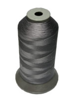 Sattlergarn Zwirn 14x2x3 Polyester 1000m grau-schwarz Ø 0,3mm (5126)