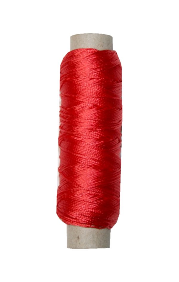 sattlergarn-zwirn-14x2x3-polyester-50-m-rot-o-0-3mm-0007 Sattlergarn Zwirn 14x2x3 Polyester 50 m rot Ø 0,3mm (0007)