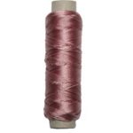 Sattlergarn Zwirn 14x2x3 Polyester 50 m altrosa Ø 0,3mm (5018)