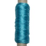 Sattlergarn Zwirn 14x2x3 Polyester 50 m türkis Ø 0,3mm (5032)