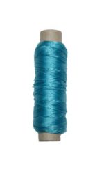 Sattlergarn Zwirn 14x2x3 Polyester 50 m türkis Ø 0,3mm (5032)