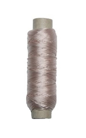 Sattlergarn Zwirn 14x2x3 Polyester 50 m beige Ø 0,3mm (5042)