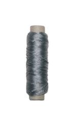 Sattlergarn Zwirn 14x2x3 Polyester 50 m silbergrau Ø 0,3mm (5055)