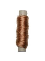 Sattlergarn Zwirn 14x2x3 Polyester 50 m haselnussbraun Ø 0,3mm (5095)