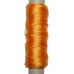 Sattlergarn Zwirn 14x2x3 Polyester 50 m mandarin Ø 0,3mm (5100)