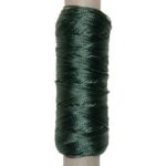 Sattlergarn Zwirn 14x2x3 Polyester 50 m grün Ø 0,3mm (5105)