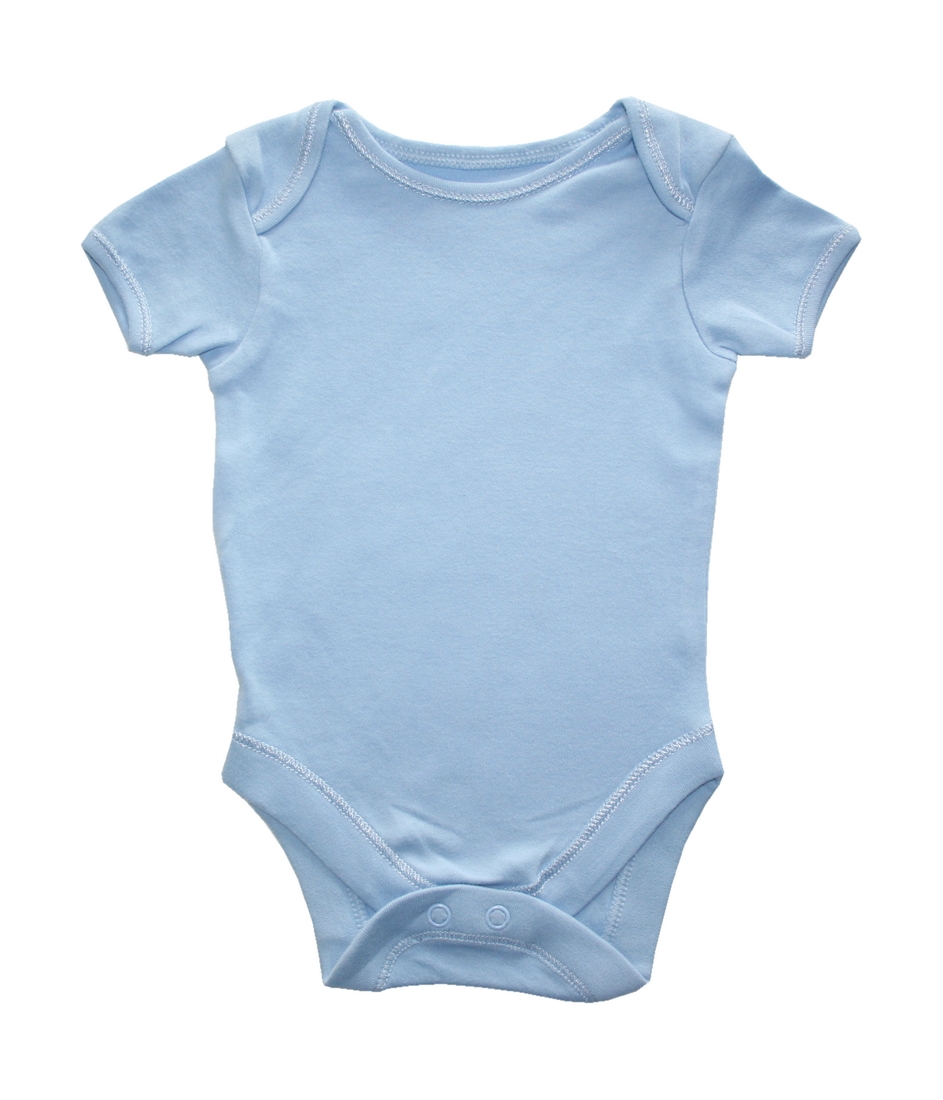 Baby Body Babybody kurzarm blau 50 / 56 (0120)