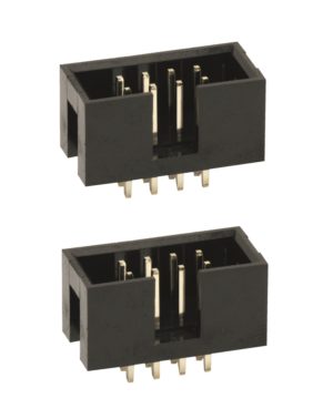 Wannenstecker 2x4Pin gerade zweireihig 2 Stück (0073)