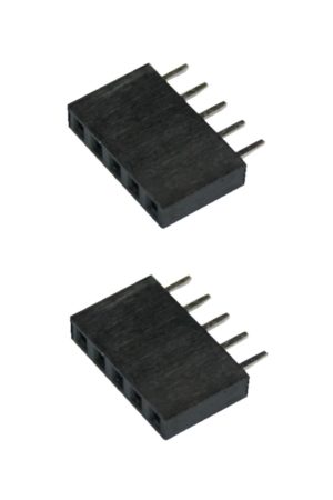 Buchsenleiste 1X5 5Pin einreihig 2 Stück (0074)