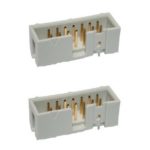 Wannenstecker 2x7Pin gerade zweireihig 2 Stück (0078)