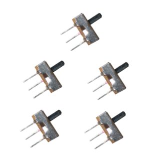 Mini Schiebeschalter Schalter SS12D00 3pin ON-OFF 5 Stück (0006)