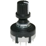 Drehschalter Stufenschalter Schalter 3Pole 4Stellungen AC 125V/350mA (0009)
