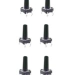 Minitaster Drucktaster Microtaster Taster 6x6x20mm ON-OFF 10 Stück (0049)