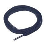 Schuhband Schnürsenkel 1 Paar Baumwolle 50 cm 5 mm flach blau (0005)
