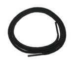 Schuhband Schnürsenkel 1 Paar Baumwolle 90 cm rund schwarz (0024)