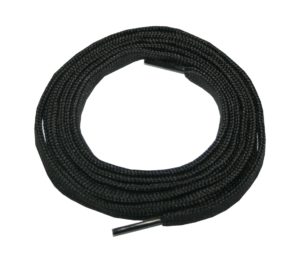 Schuhband Schnürsenkel 1 Paar Arbeitsschuhe 130 cm flach schwarz (0055)