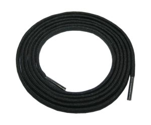 Schuhband Schnürsenkel 1 Paar Trekking Arbeitsschuhe 140cm rund schwarz (0092)