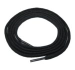 Schuhband Schnürsenkel 1 Paar Sport Trekking 120cm rund schwarz (0098)