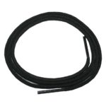 Schuhband Schnürsenkel 1 Paar Baumwolle 50cm flach schwarz (0108)